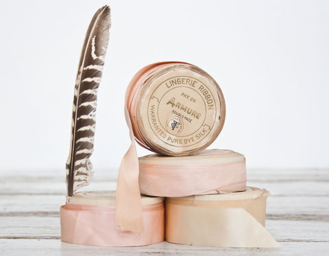 Vintage silkebånd