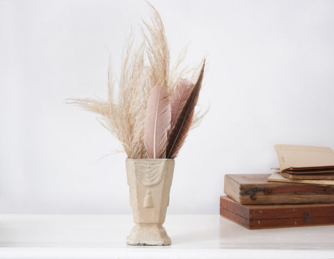 Gammel fransk vase i jern